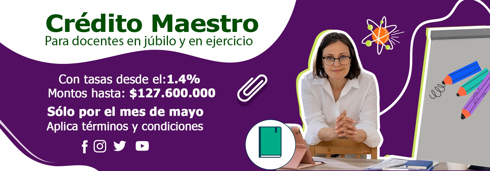 Banner crédito maestro